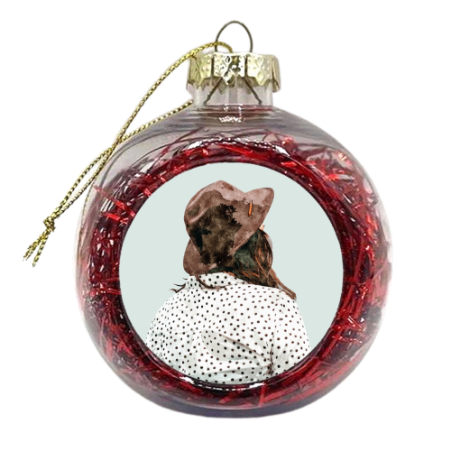 The Wait - xmas bauble by Uma Prabhakar Gokhale