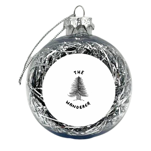 The Wanderer  - xmas bauble by Alfie Passingham