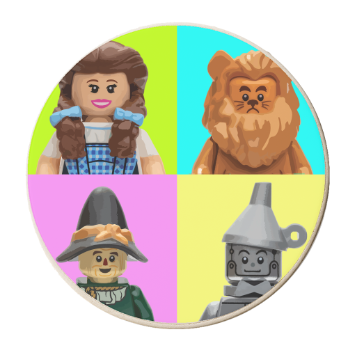 The Wizard of Oz - personalised beer coaster by David Bond