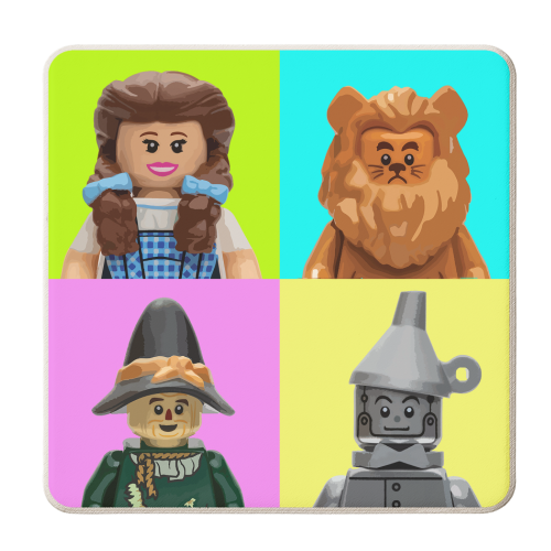The Wizard of Oz - personalised beer coaster by David Bond