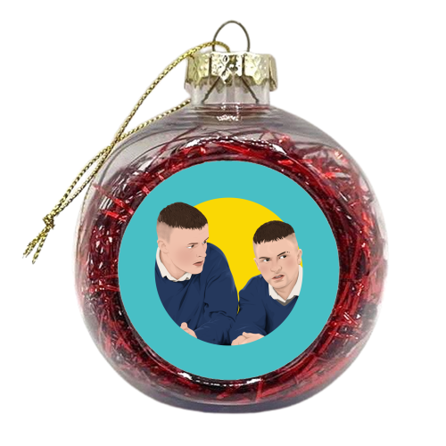 The Young Offenders - xmas bauble by Pink and Pip