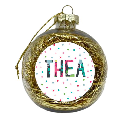 Thea - xmas bauble by The Boy and the Bear
