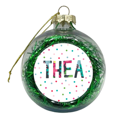 Thea - xmas bauble by The Boy and the Bear