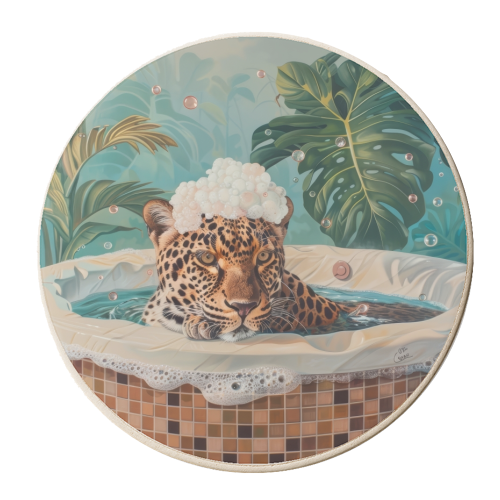 Thinking About Life - personalised beer coaster by DejaReve