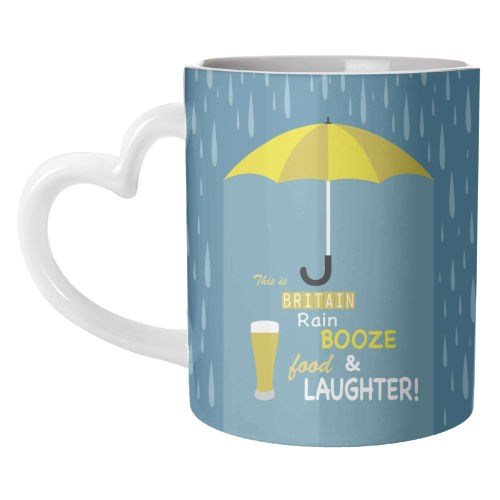 This is Britain - unique mug by sam keeley