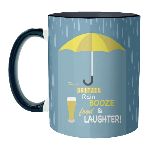 This is Britain - unique mug by sam keeley