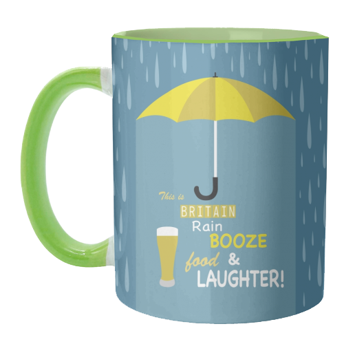 This is Britain - unique mug by sam keeley