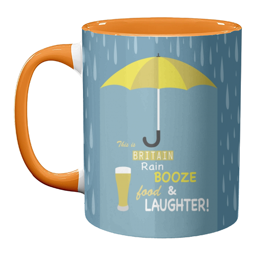 This is Britain - unique mug by sam keeley