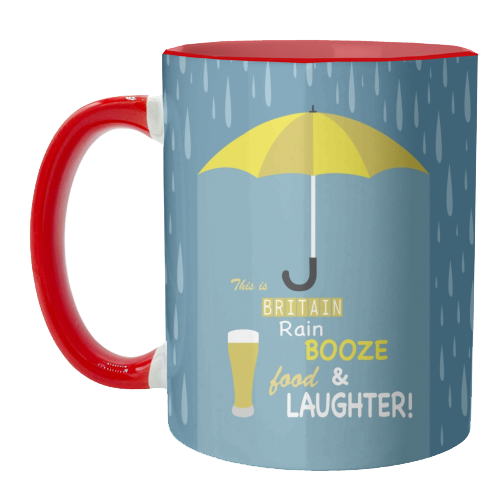 This is Britain - unique mug by sam keeley