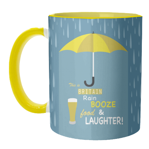 This is Britain - unique mug by sam keeley