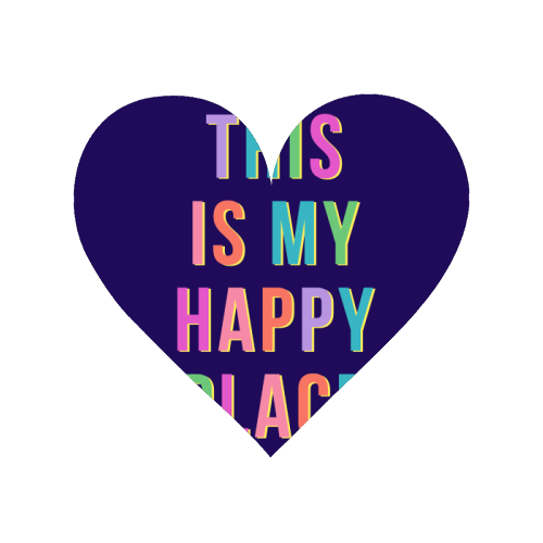 This Is My Happy Place (Portrait) - Magnet by Nida Designs