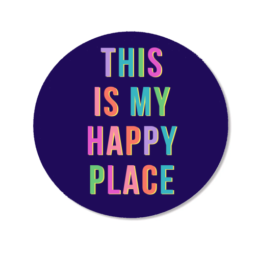 This Is My Happy Place (Portrait) - Magnet by Nida Designs