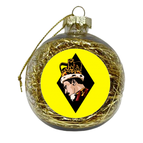 This Thing Called Love - xmas bauble by Wallace Elizabeth