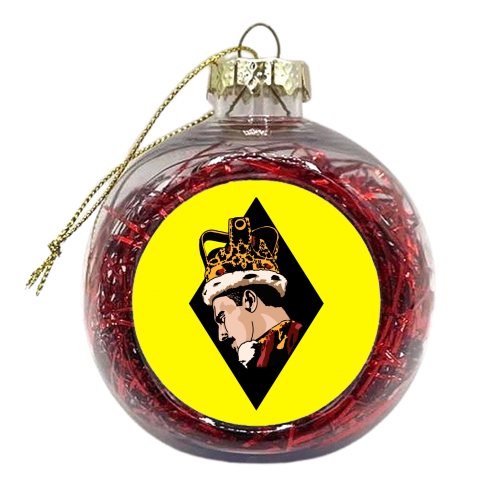 This Thing Called Love - xmas bauble by Wallace Elizabeth