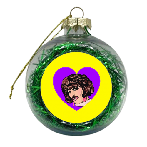 This Time I Know It's For Real - xmas bauble by Wallace Elizabeth
