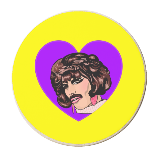 This Time I Know It's For Real - personalised beer coaster by Wallace Elizabeth