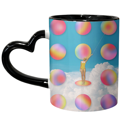 Thought Bubbles - unique mug by OhMC! Designs