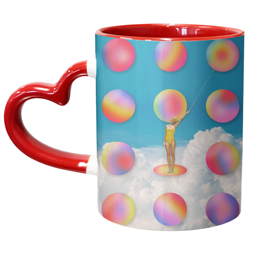 Thought Bubbles - unique mug by OhMC! Designs