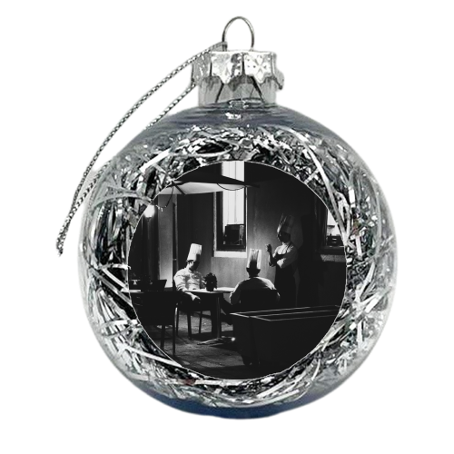 Three chefs - xmas bauble by Jamie Waters