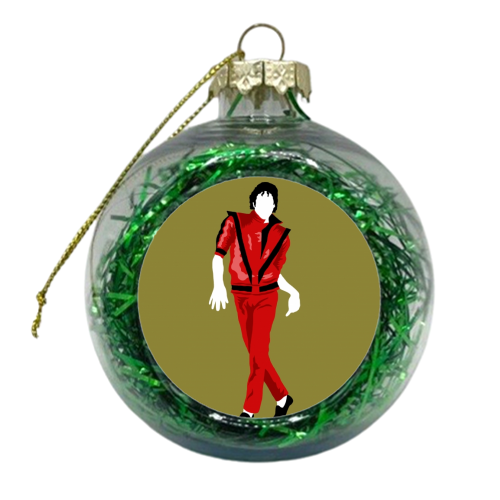 THRILLER!!!! - xmas bauble by ainsley wilson