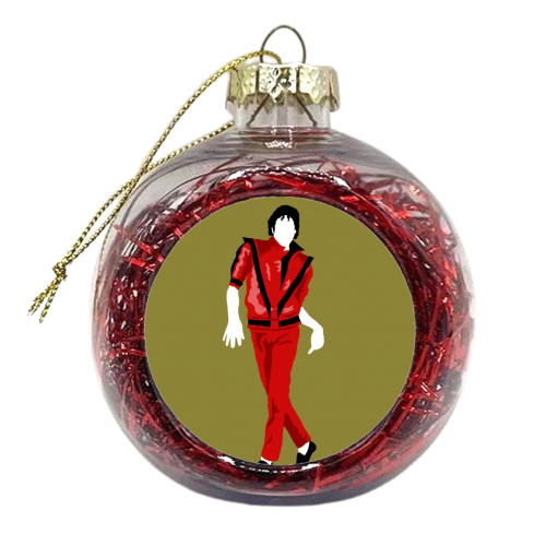 THRILLER!!!! - xmas bauble by ainsley wilson