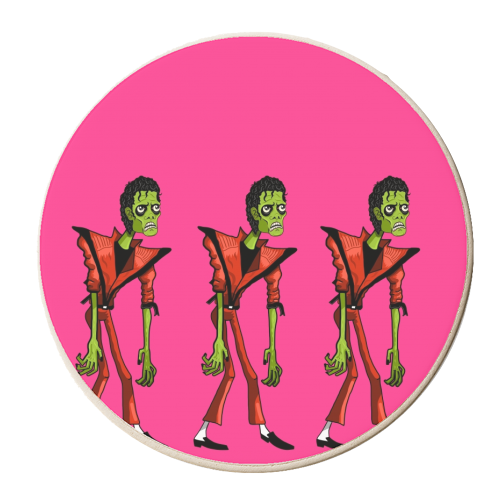 Thriller  - personalised beer coaster by ainsley wilson