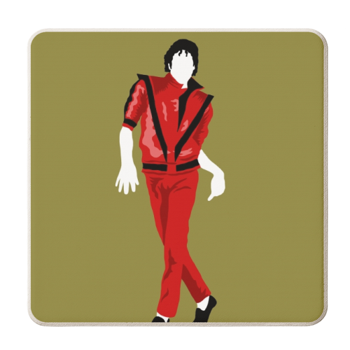 THRILLER!!!! - personalised beer coaster by ainsley wilson