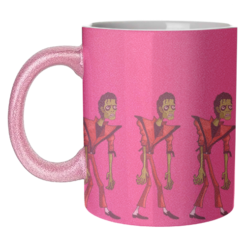 Thriller  - unique mug by ainsley wilson