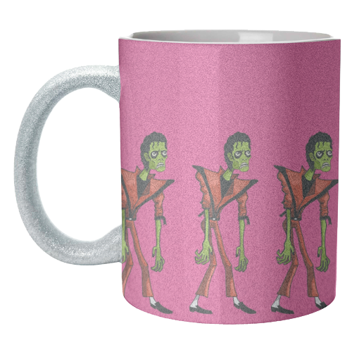 Thriller  - unique mug by ainsley wilson
