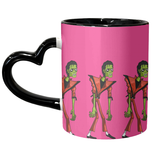 Thriller  - unique mug by ainsley wilson