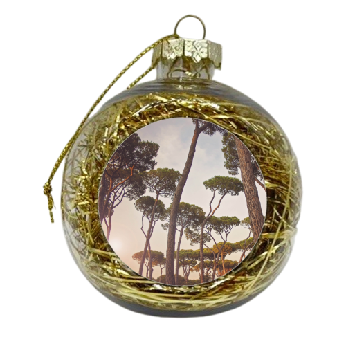 Through the trees - xmas bauble by FUTURE
