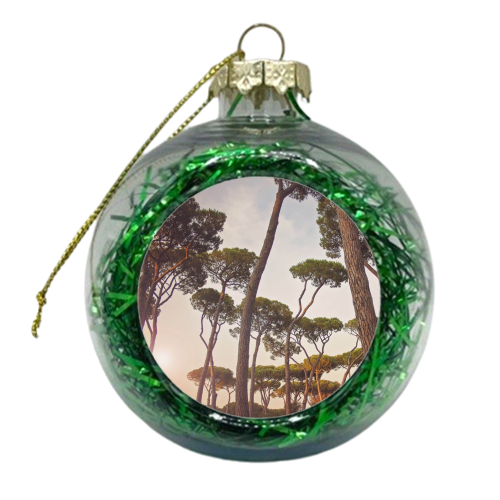 Through the trees - xmas bauble by FUTURE