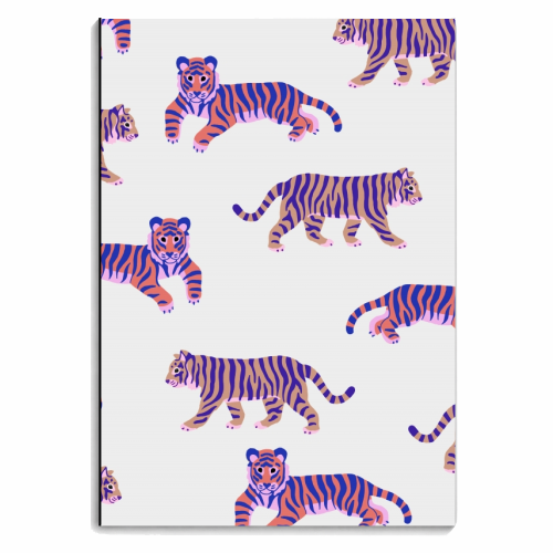 Tigers - personalised A4, A5, A6 notebook by Catalina Williams