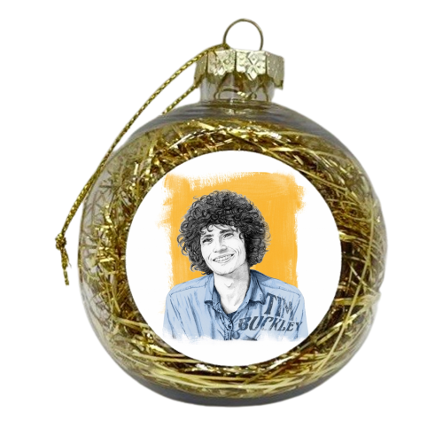 Tim Buckley - xmas bauble by Daniel Cash