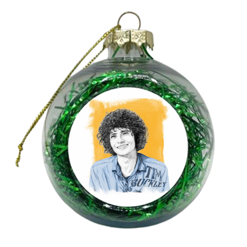 Tim Buckley - xmas bauble by Daniel Cash