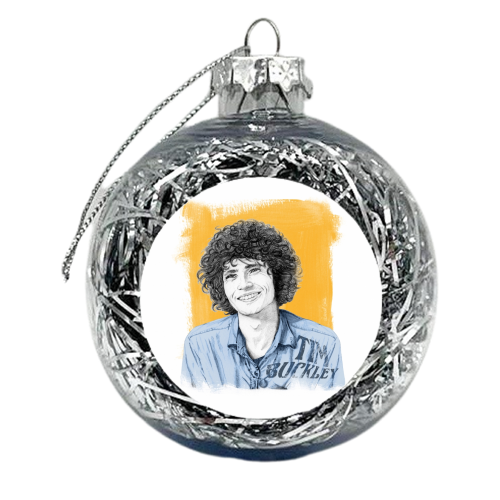 Tim Buckley - xmas bauble by Daniel Cash