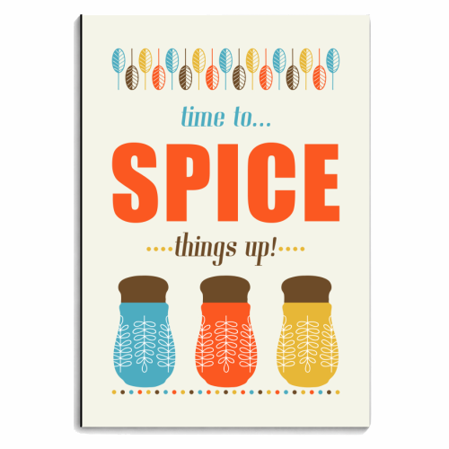 Time To Spice Things Up - personalised A4, A5, A6 notebook by InspiredImages