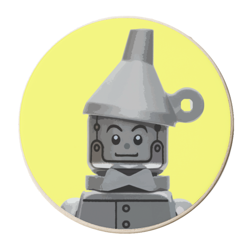 Tinman - personalised beer coaster by David Bond