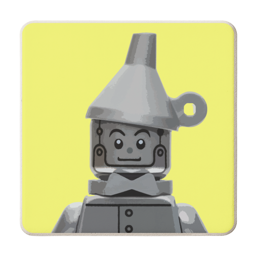 Tinman - personalised beer coaster by David Bond