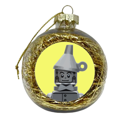 Tinman - xmas bauble by David Bond