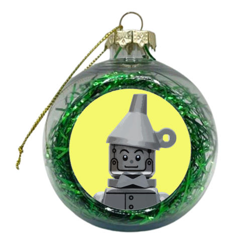 Tinman - xmas bauble by David Bond