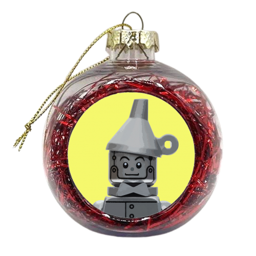 Tinman - xmas bauble by David Bond