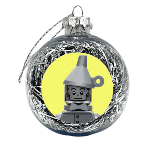 Tinman - xmas bauble by David Bond