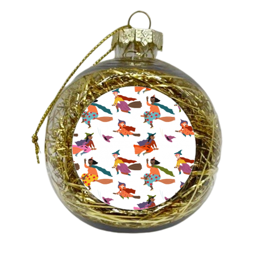 Tiny witches - xmas bauble by Ezra W. Smith