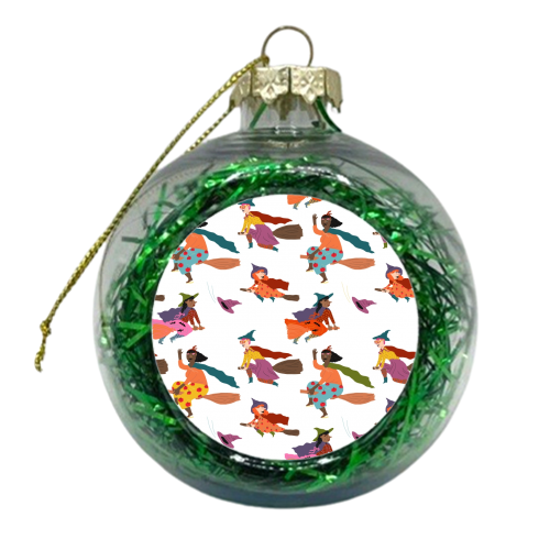 Tiny witches - xmas bauble by Ezra W. Smith