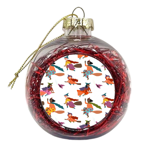 Tiny witches - xmas bauble by Ezra W. Smith