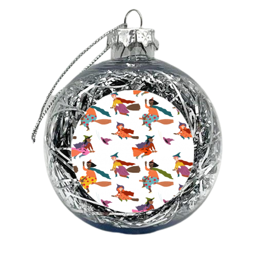 Tiny witches - xmas bauble by Ezra W. Smith