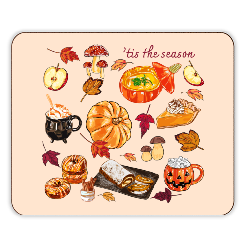 'Tis The Season Cozy Autumn - designer placemat by EZbie