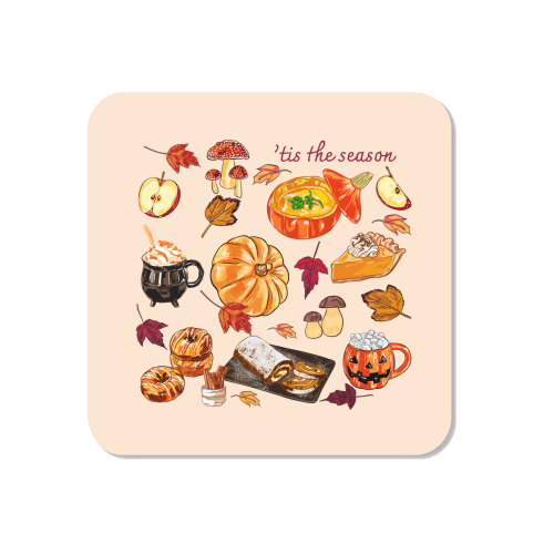 'Tis The Season Cozy Autumn - Magnet by EZbie