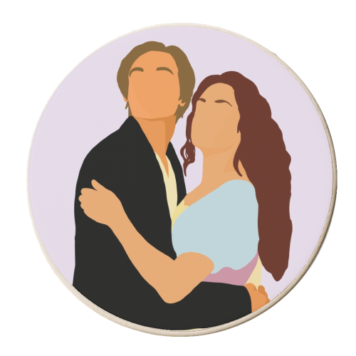 Titanic - personalised beer coaster by Rock and Rose Creative